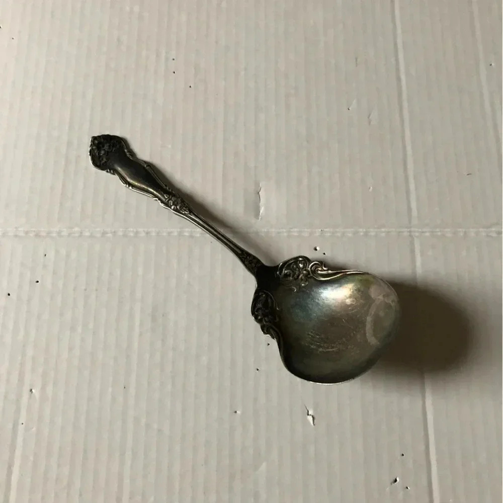 Antique Wm Rogers & Son Serving Spoon